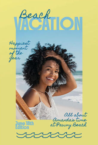 Vacation, Magazine Cover, Walmart Photo Centre Online